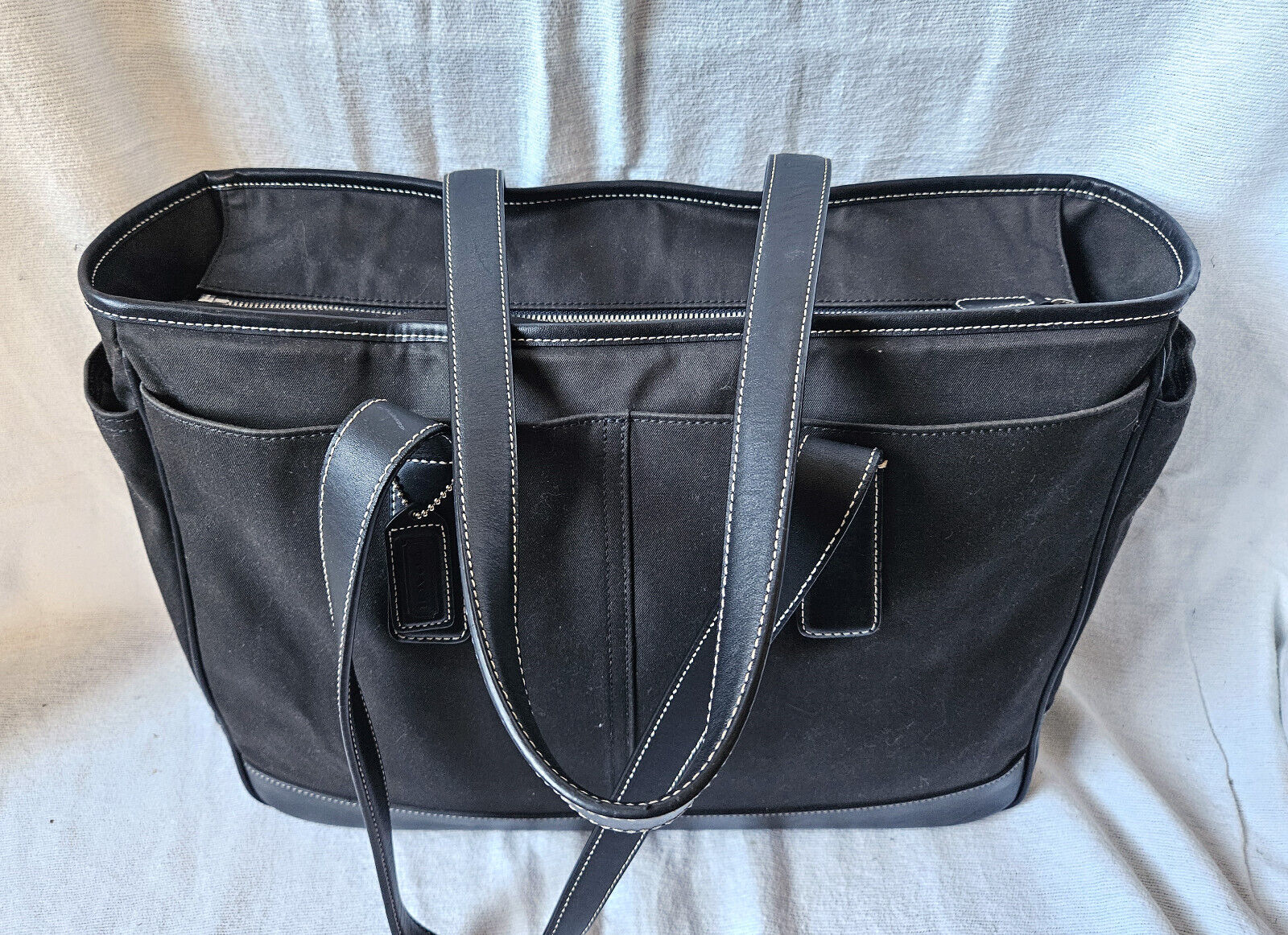 Vintage Coach Hampton Multifunction Tote Diaper B… - image 4