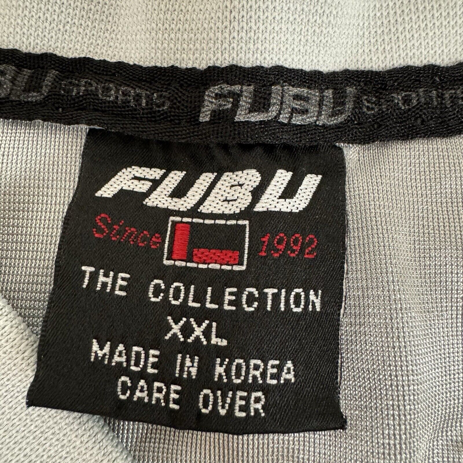 Vintage FUBU Jersey Mens 2XL Silver Sport 05 Foot… - image 2