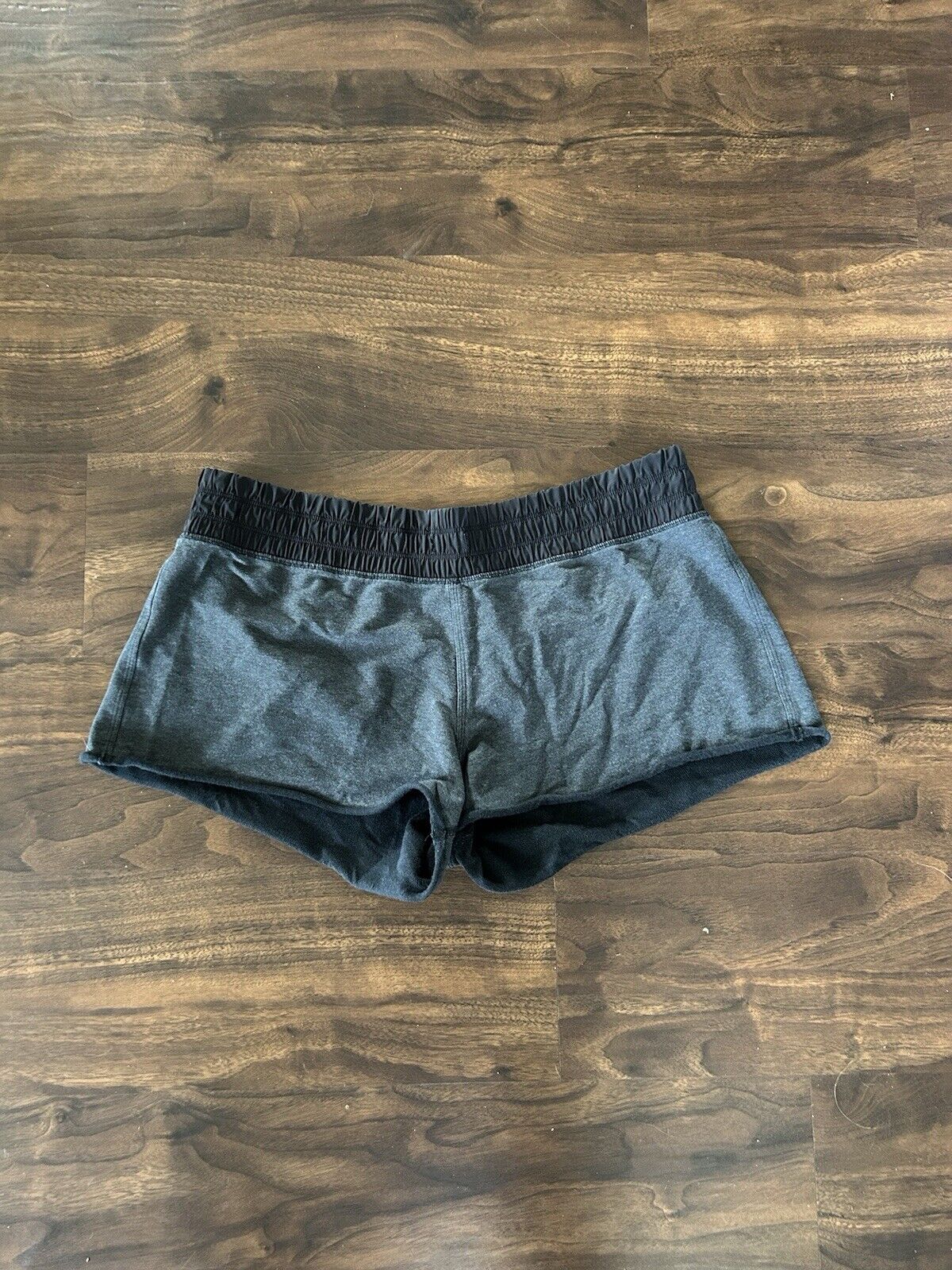 Lululemon Blissed Out Short II Heathered Black So… - image 1