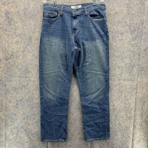 Tommy Hilfiger Jeans Men 32x30 Blue Denim Pants R… - image 1