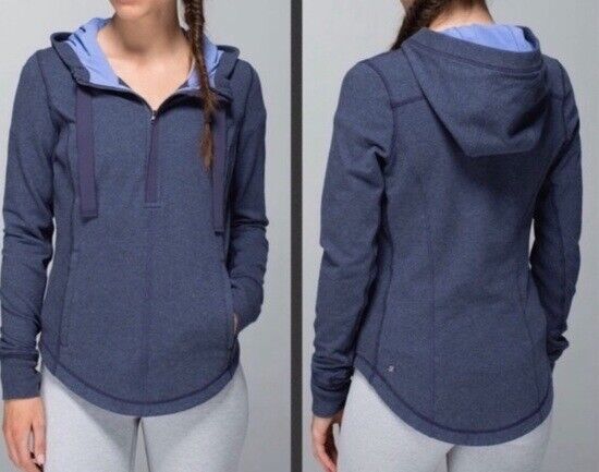 Lululemon Post Sweat Pullover Hoodie 1/2 Zip Swea… - image 12