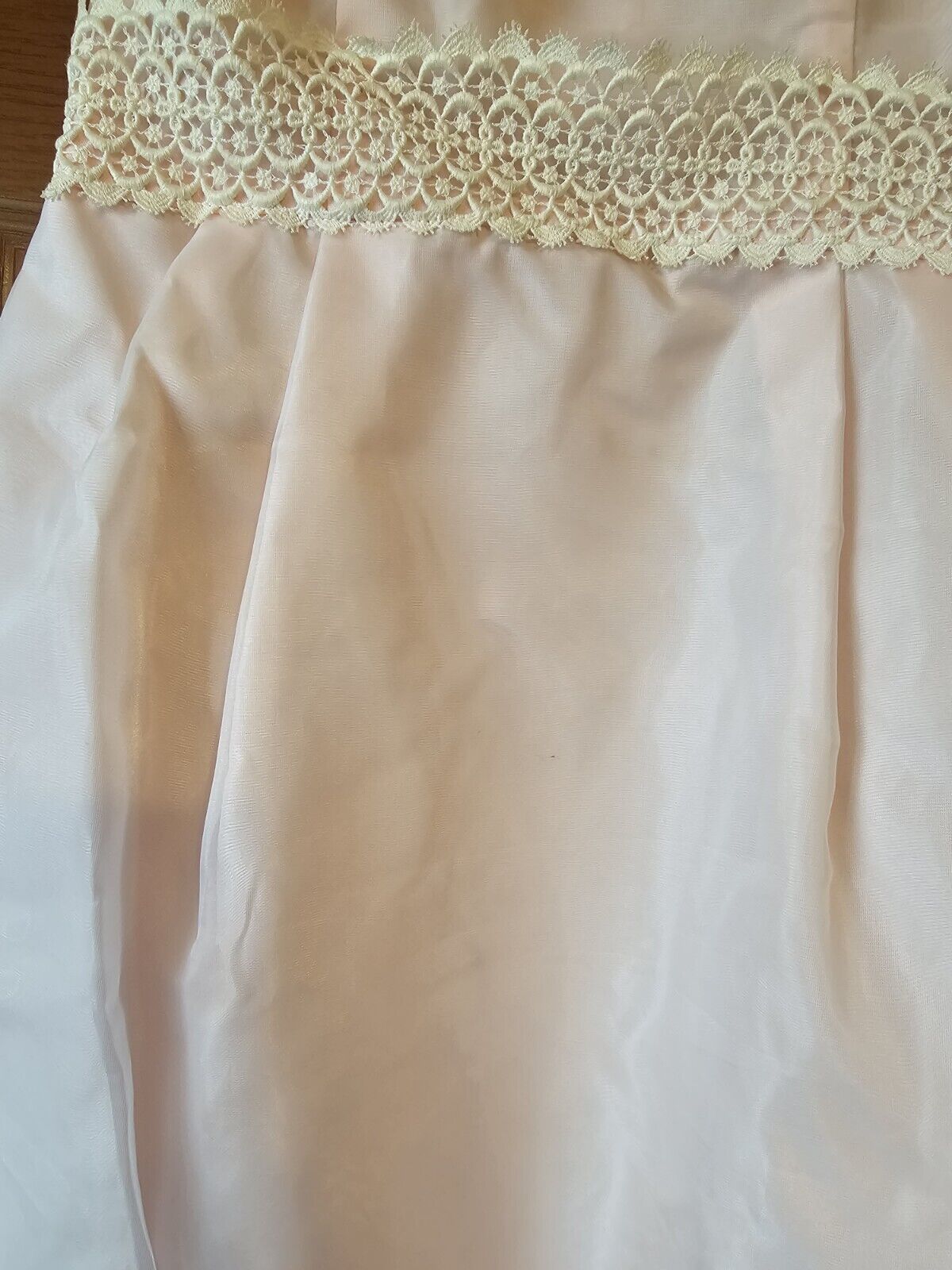 Vintage Lorrie Deb Pastel Pink Dress Small Remova… - image 9