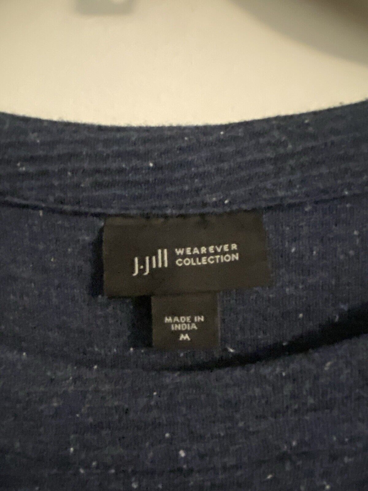 J Jill Wearever Blue Heather Dress Women's Size M… - image 3