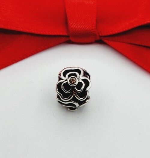 Genuine Pandora Sterling Silver Flower Posy Charm… - image 4