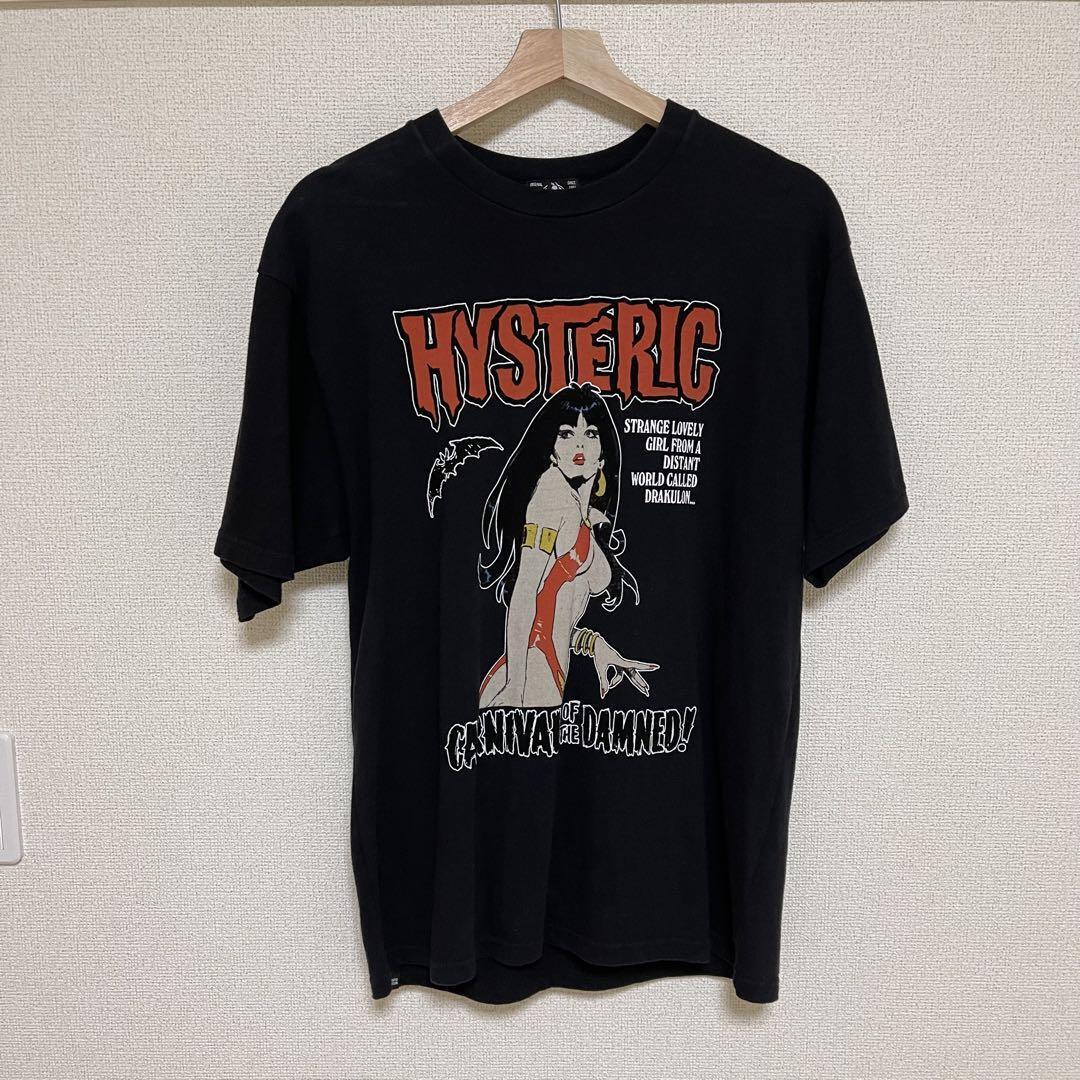 Hysteric Glamour Vampirella T-Shirt M Black Rare … - image 1