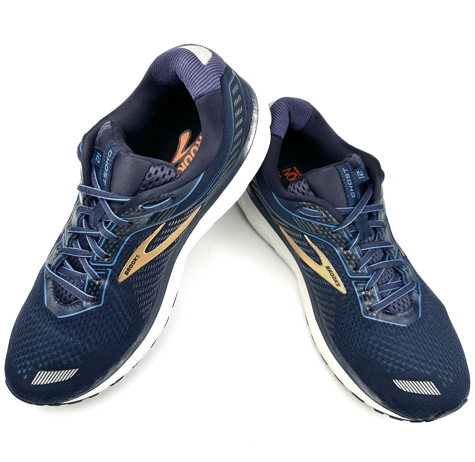 Brooks Ghost 12 Mens Size 12 Running Shoes Blue G… - image 3