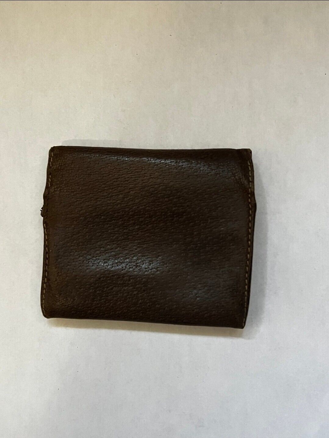 Vintage Gucci Wallet Coin Purse Leather Brown Gol… - image 4