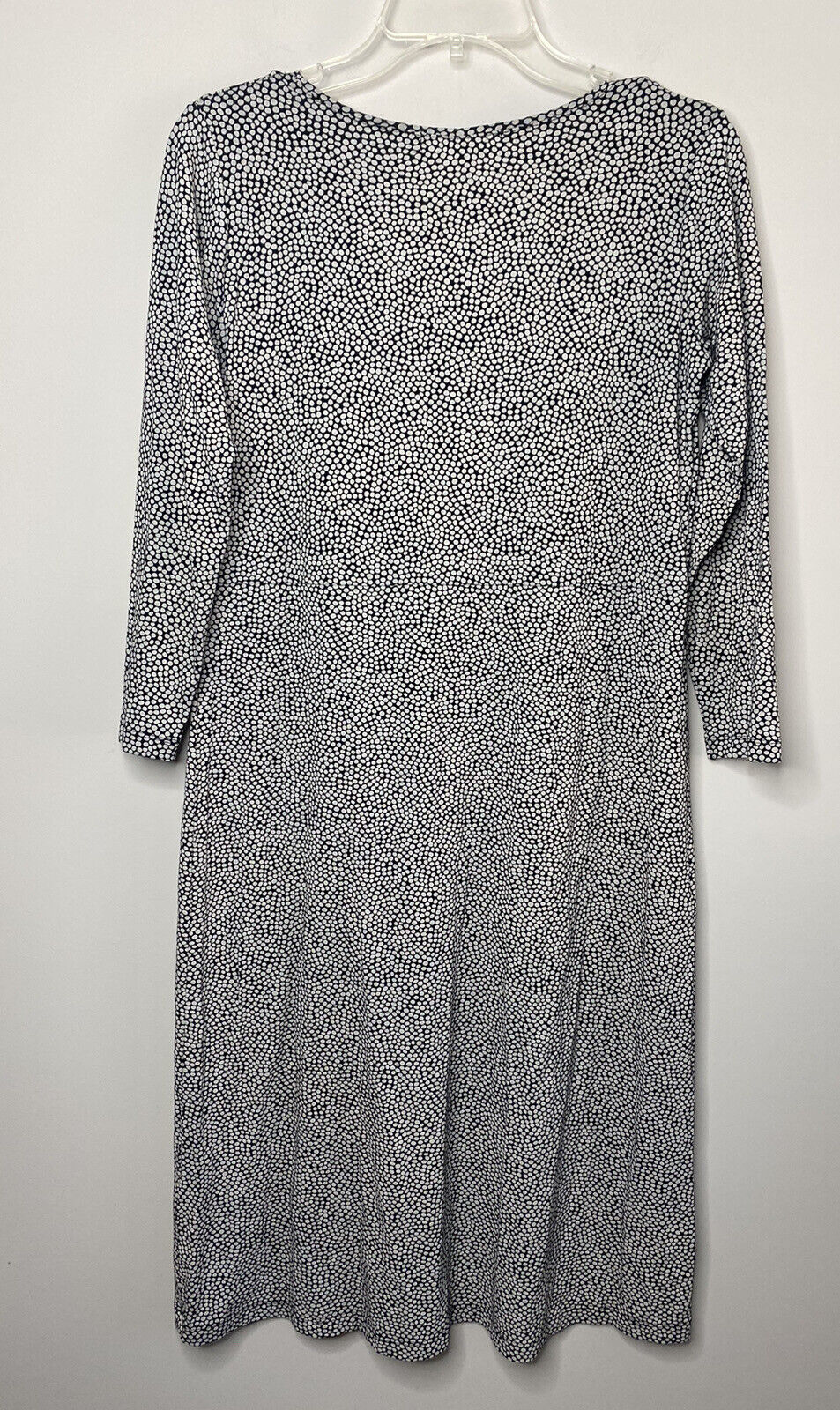 Gudrun Sjoden Black White Print 3/4 Sleeve Dress … - image 5