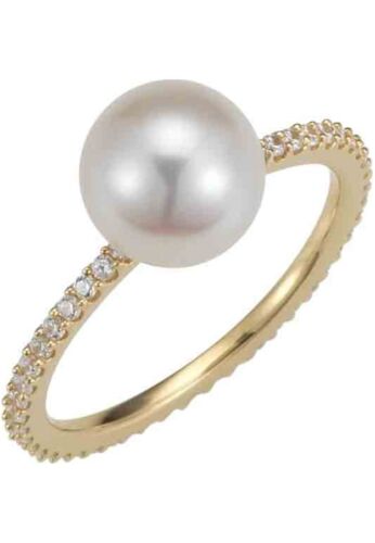 Adriana-a169-58-ring-silver 925 gold-plated-fresh… - image 1