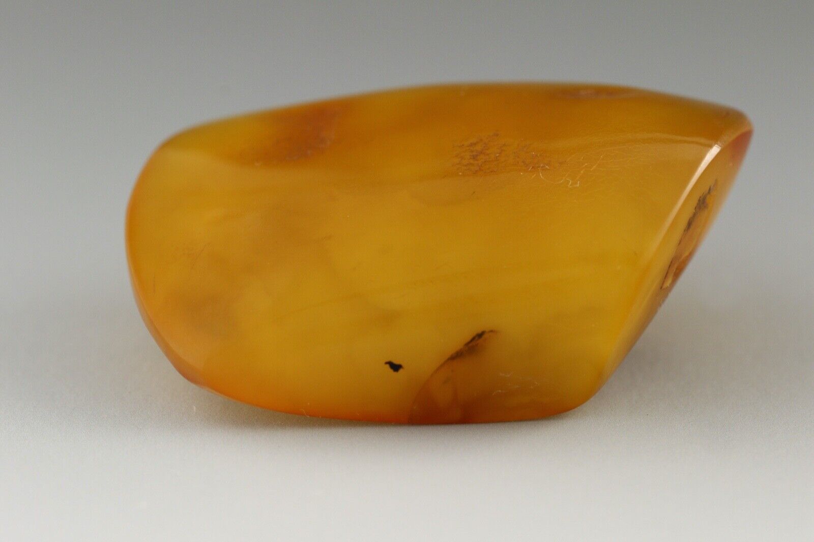 VINTAGE ANTIQUE Genuine BALTIC AMBER Egg Yolk Bro… - image 2