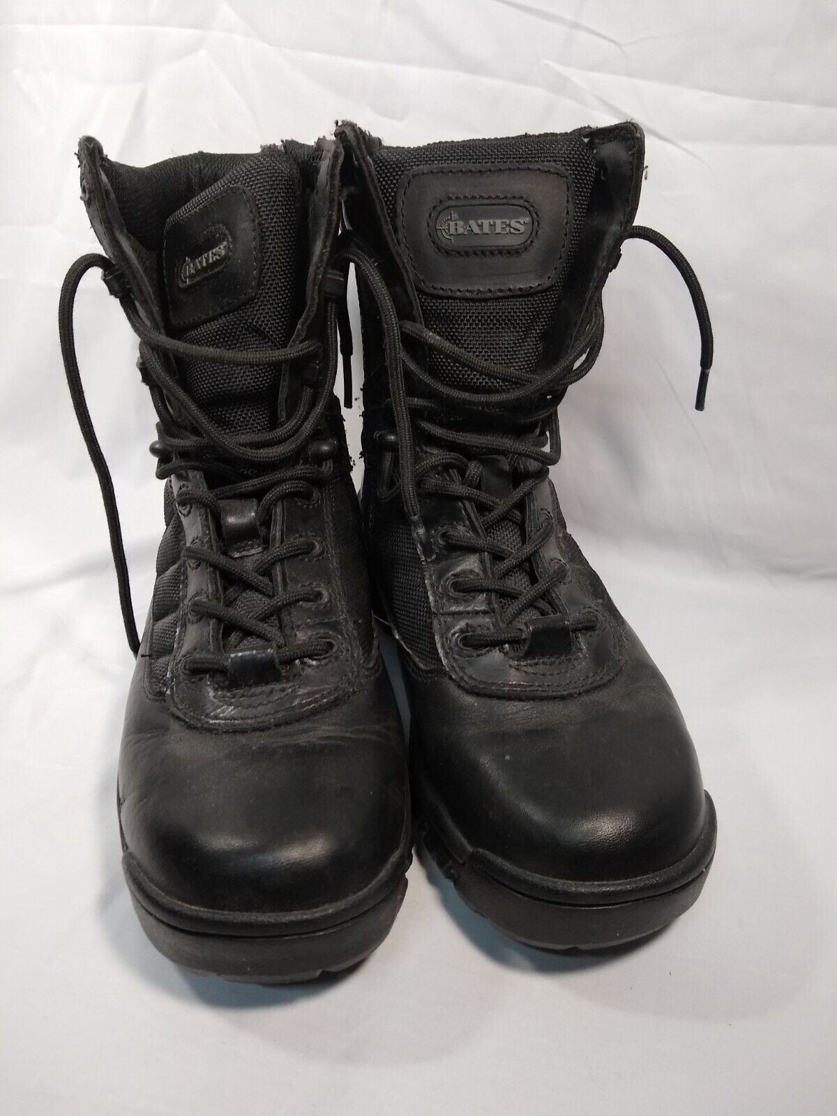 Women's Bates Combat Boots 6.5 Black - image 8