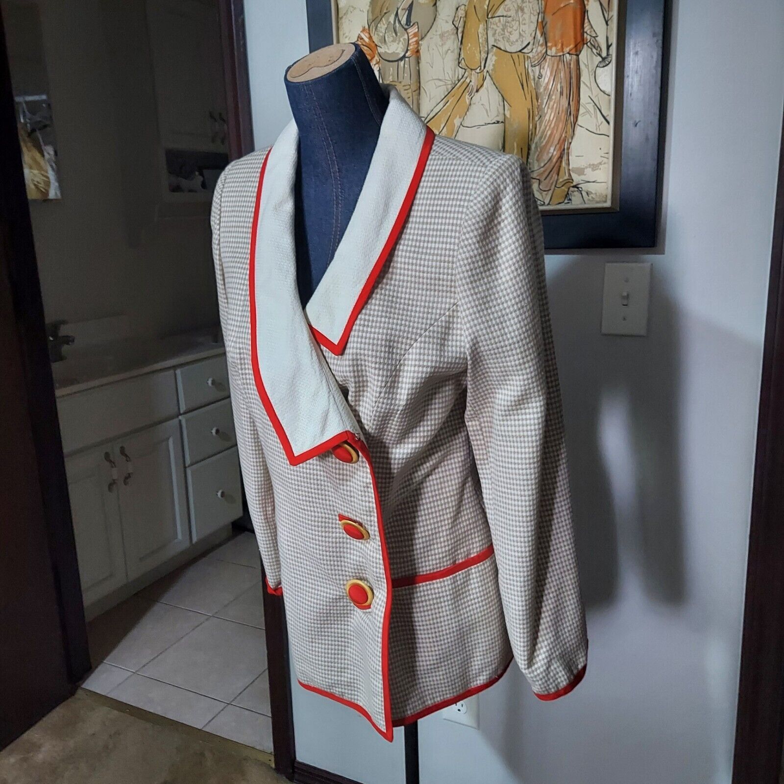 Retro 1980’S ANN LAWRENCE Today Suit Jacket & Ski… - image 5