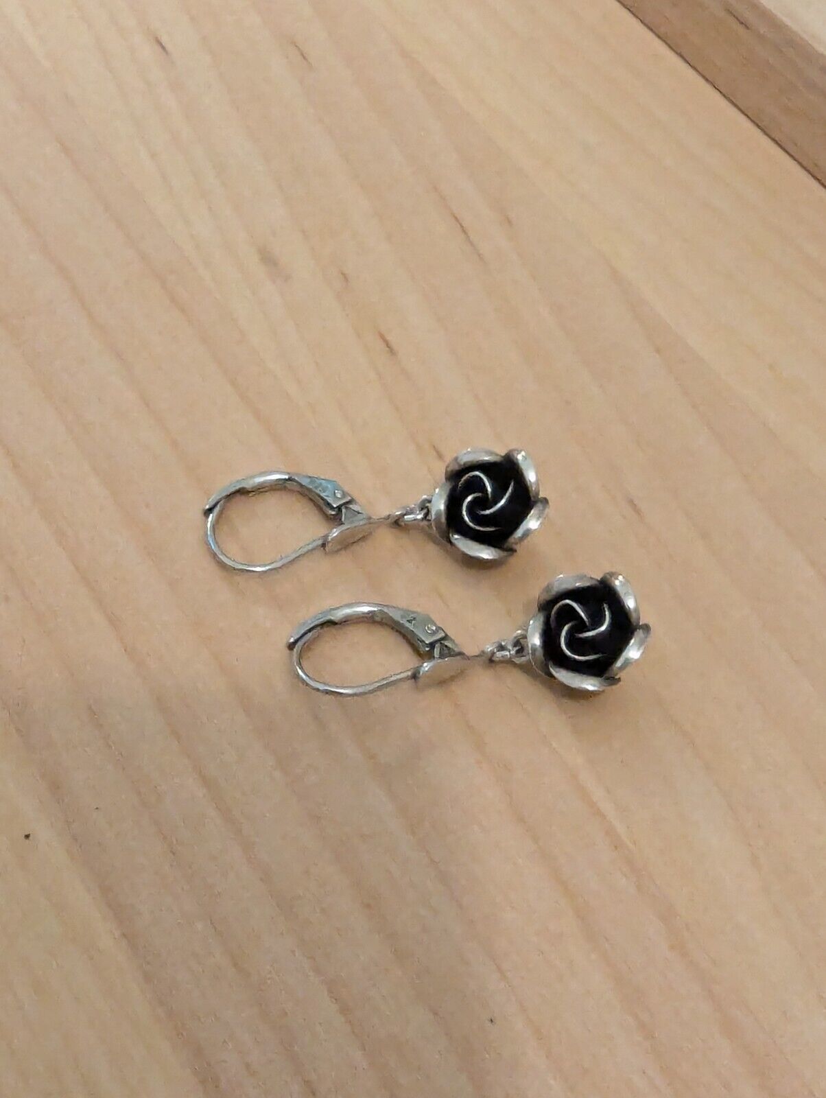 925 Sterling Silver Earrings Vienna Earring, Rose… - image 5