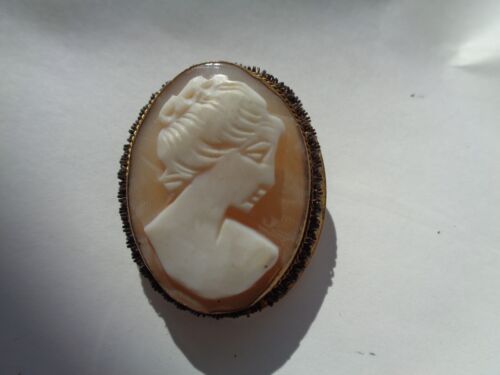 Estate! Antique Victorian Cameo Pendant/Brooch - image 1