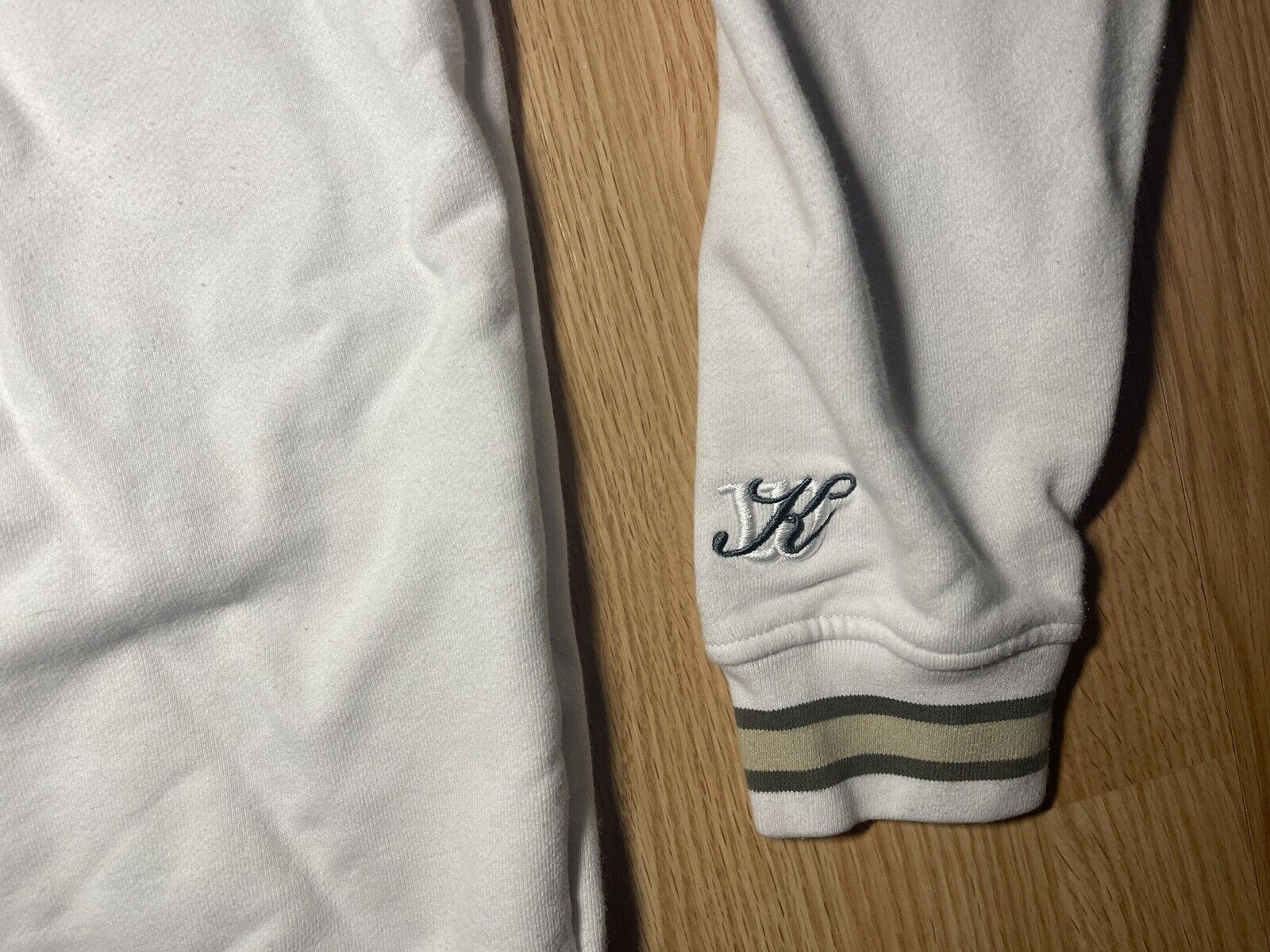 Kith X Wilson Racquet Crew White Crewneck Size Me… - image 5