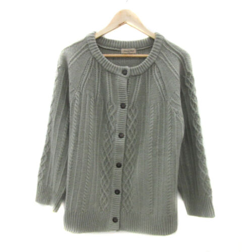 Samantha Moss SM2 Knit Cardigan Round Neck Cable F