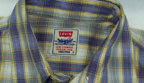 .. Levi's VINTAGE MENS SHIRT LONG SLEEVE COTTON S… - image 1