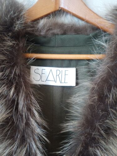 Searle Women's Jacket Fox Fur Collar - image 1