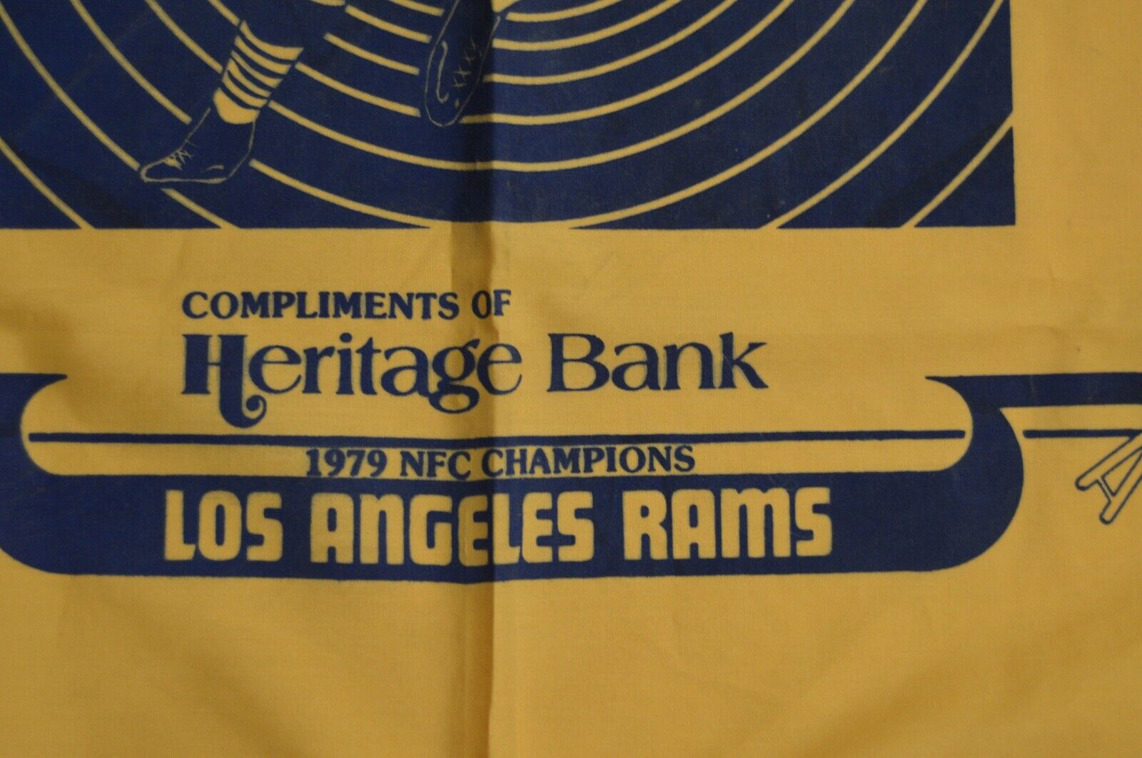 Vintage Los Angeles Rams Anaheim Stadium Inaugura… - image 9