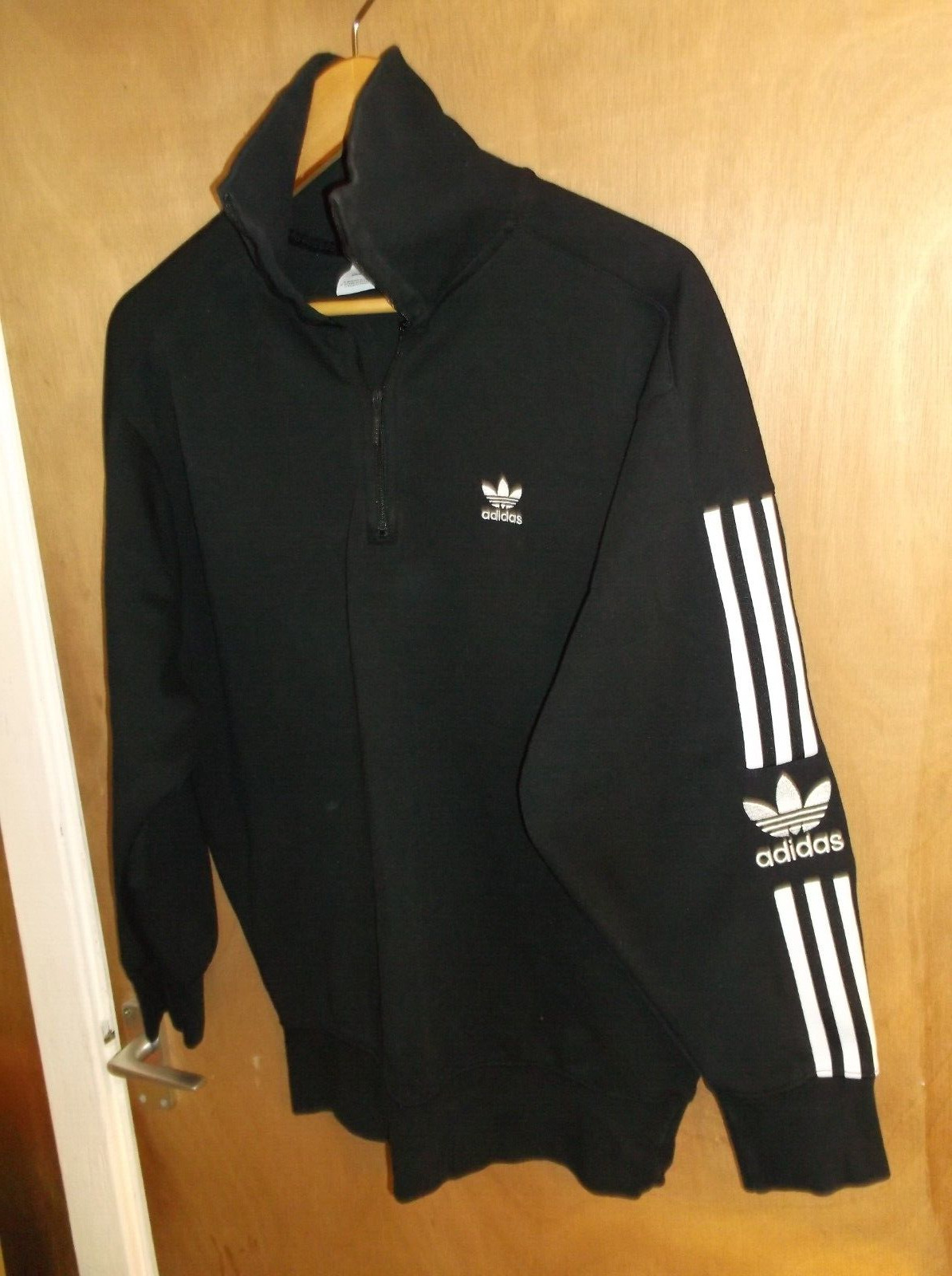 ADIDAS Originals Women's lock-up Sweatshirt Black… - image 7