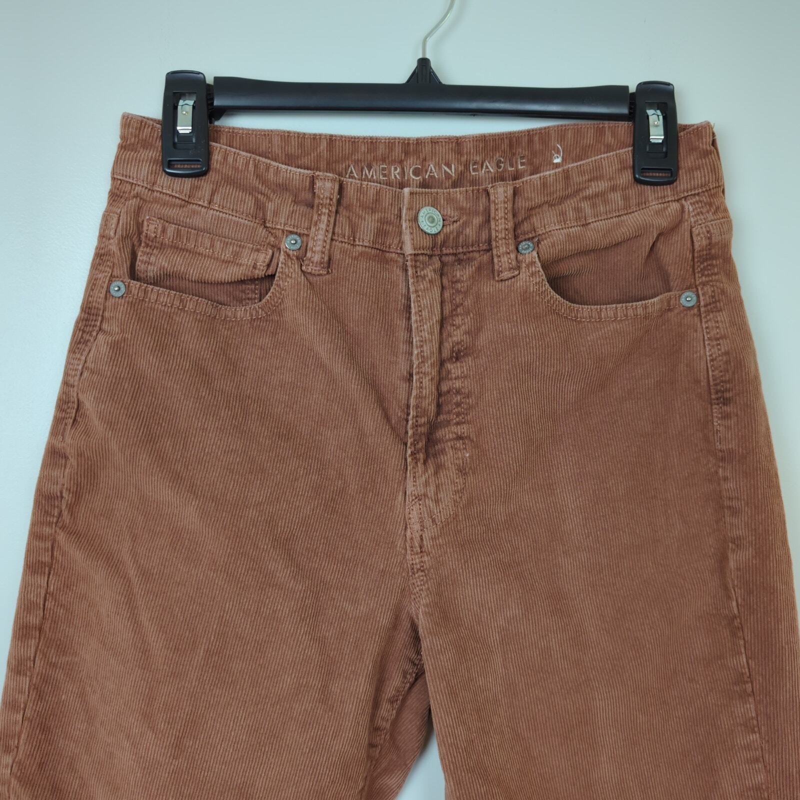 American Eagle Brown Super Stretch Corduroy Pants… - image 2