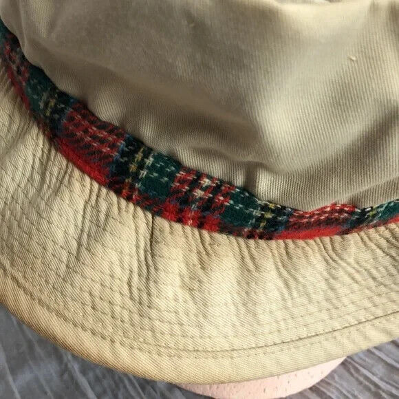 Vintage tan L L BEAN mens or womans fishing hat b… - image 5