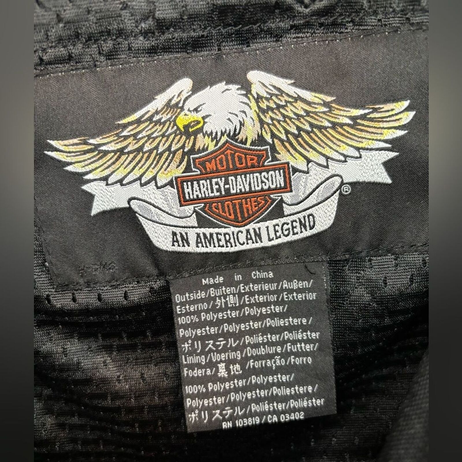 Harley Davidson Motorcycle Jacket. - image 3