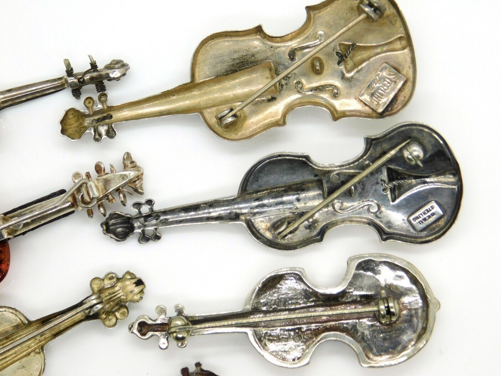 Collection of 7 925 Sterling Silver Violin String… - image 11