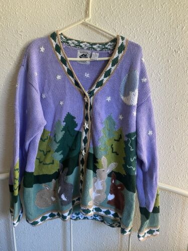 Hand knits By Storybook Knits . Lilac Rabbit Sweat