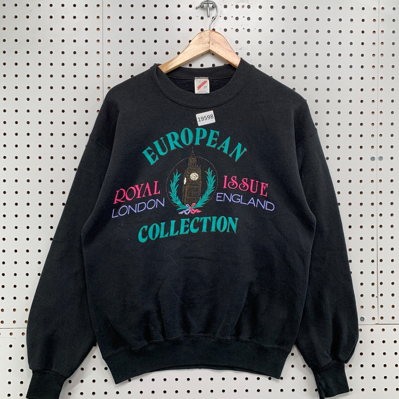 VTG 90s European Collection Crewneck Sweatshirt M… - image 1