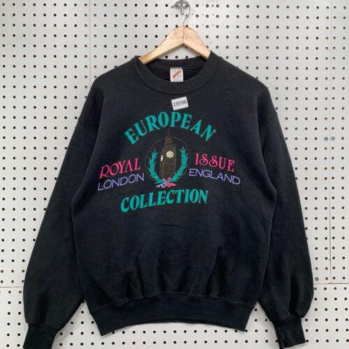 VTG 90s European Collection Crewneck Sweatshirt M… - image 1