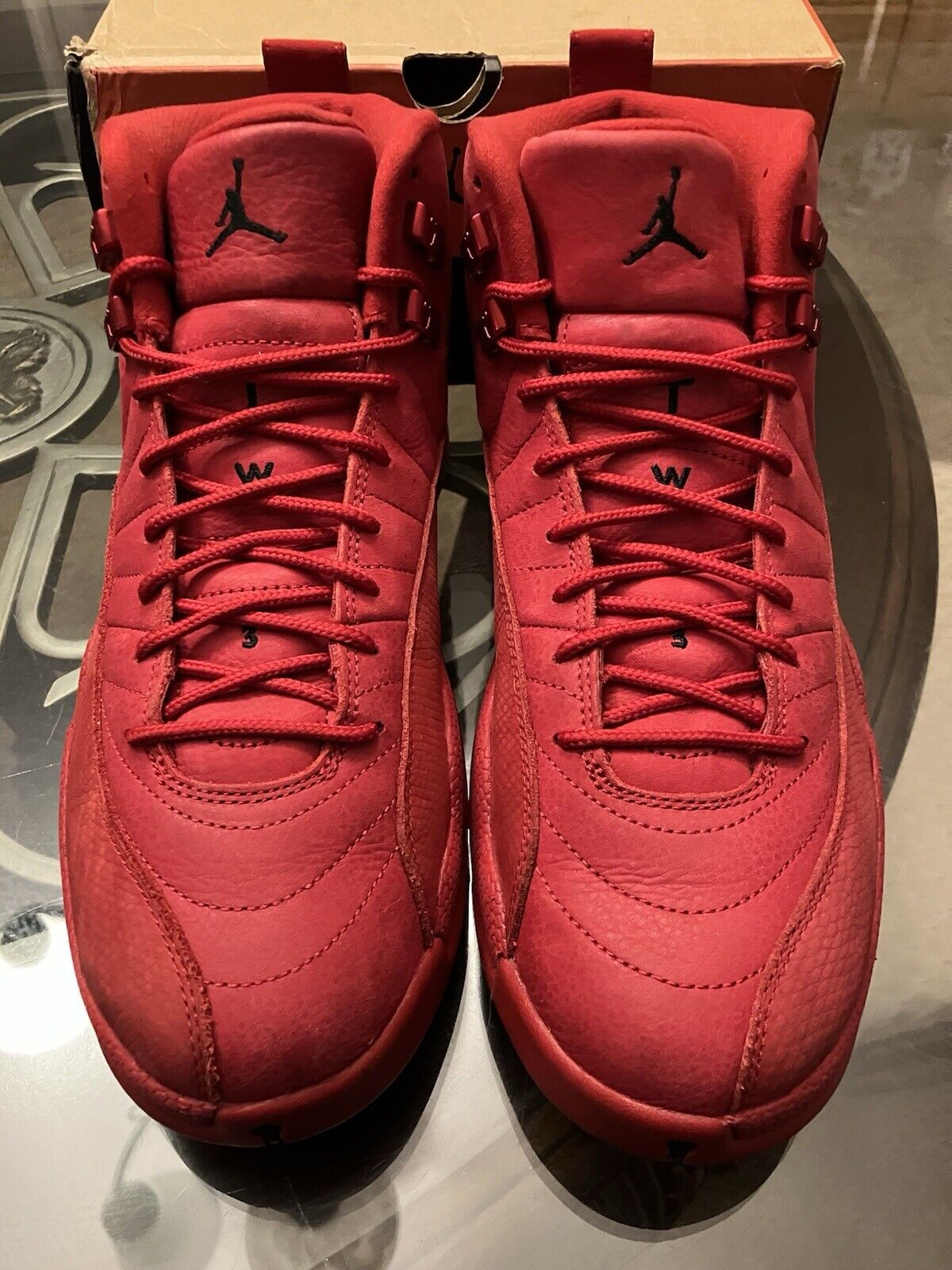 Size 10 - Air Jordan 12 Retro Gym Red - image 3