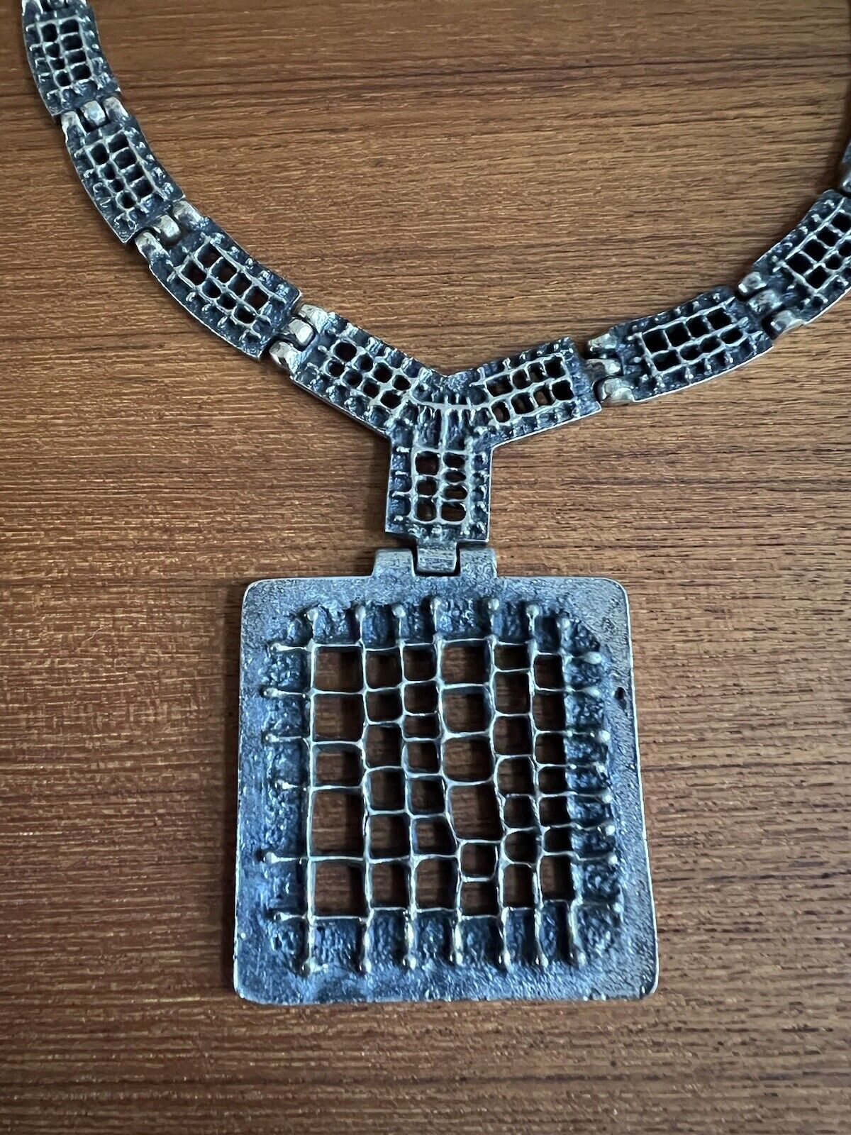 Rare Robert Larin Necklace Brutalist Modernist Ar… - image 2