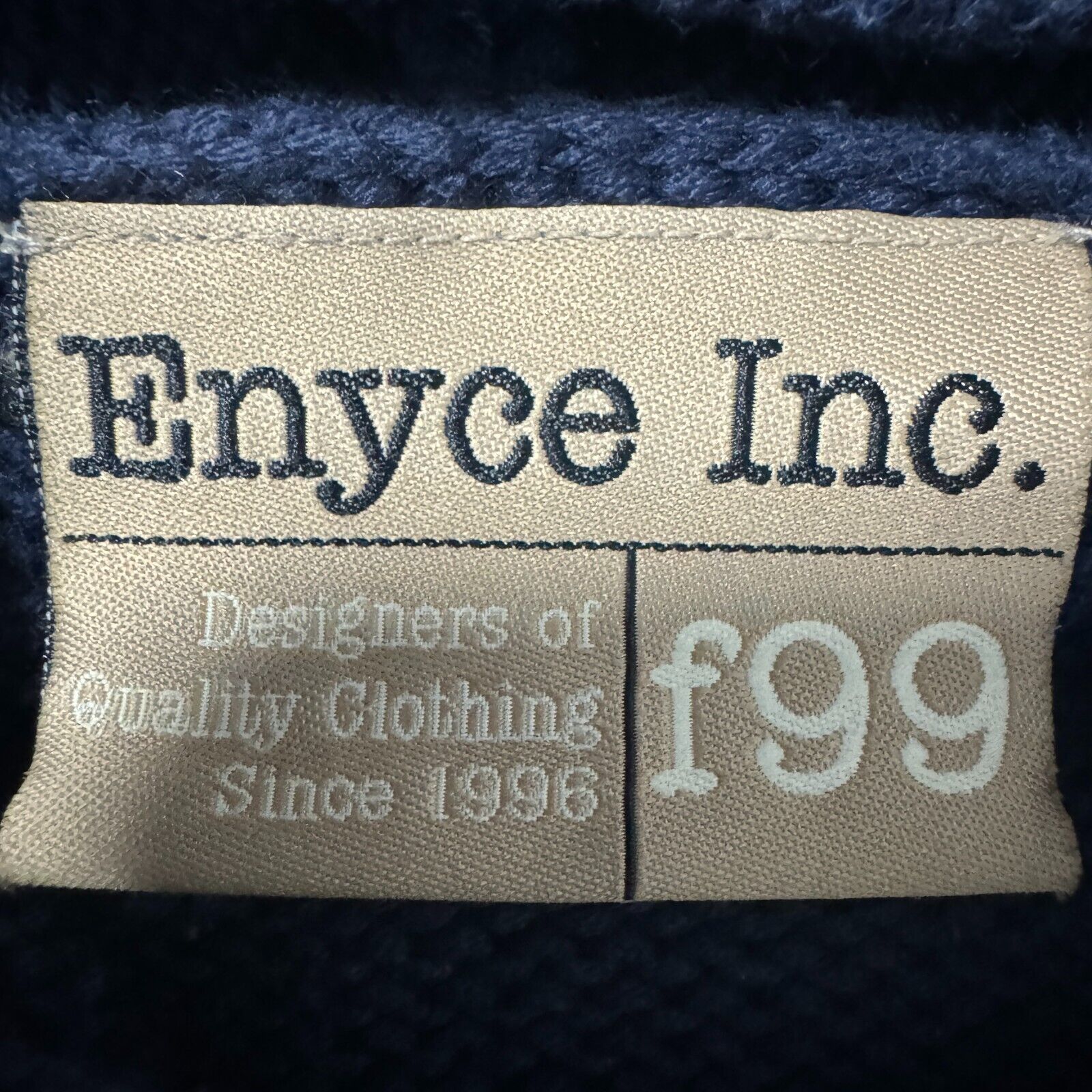 Enyce Vintage 90s Y2K urban streetwear navy blue … - image 7