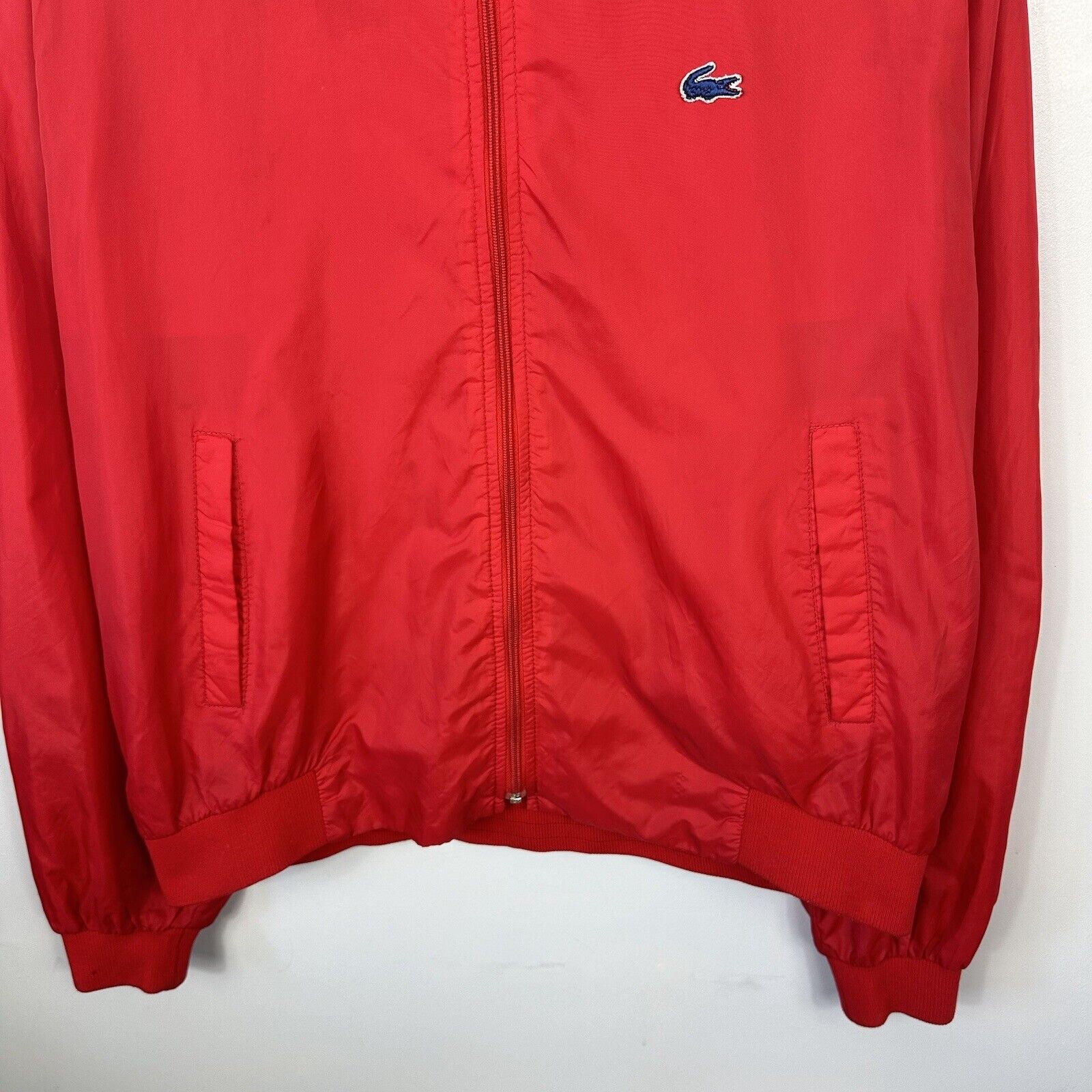 Vintage Lacoste Bomber Jacket Harrington, Rain Ny… - image 3