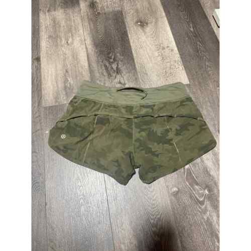 Lululemon Speed Short Stretch Savasana Camo Fatig… - image 1