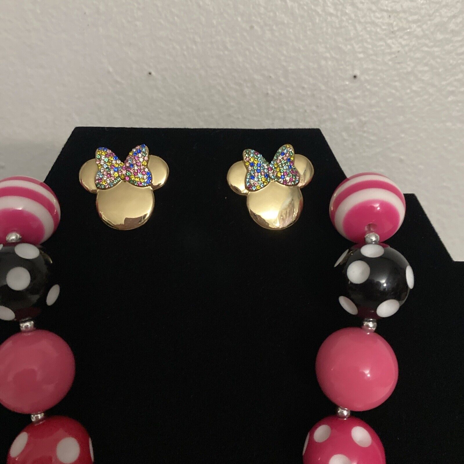 BaubleBar X Disney Minnie Mouse Rainbow Earrings,… - image 4