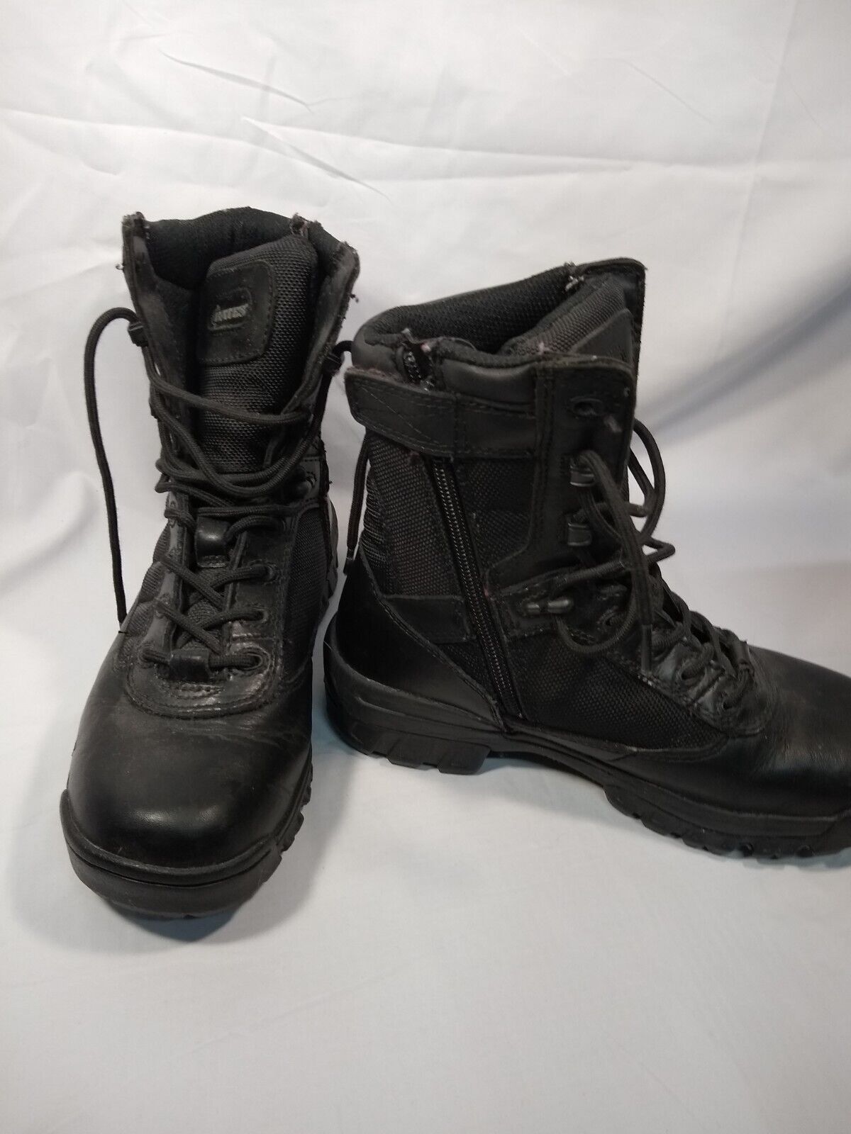 Women's Bates Combat Boots 6.5 Black - image 2