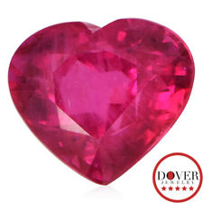 GIA 4.11ct Ruby Heart Cut Loose Stone NR