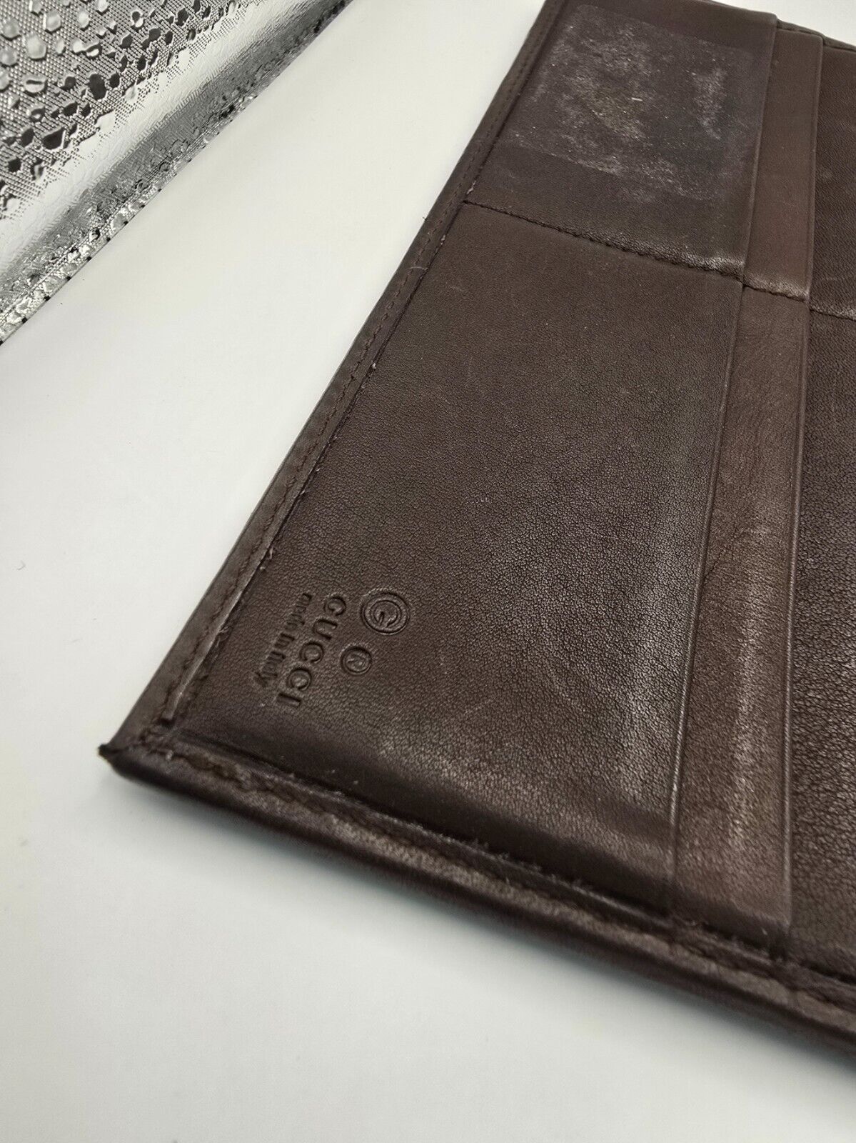 Gucci GG Supreme Monogram Canvas Tri-Fold Long Wa… - image 7