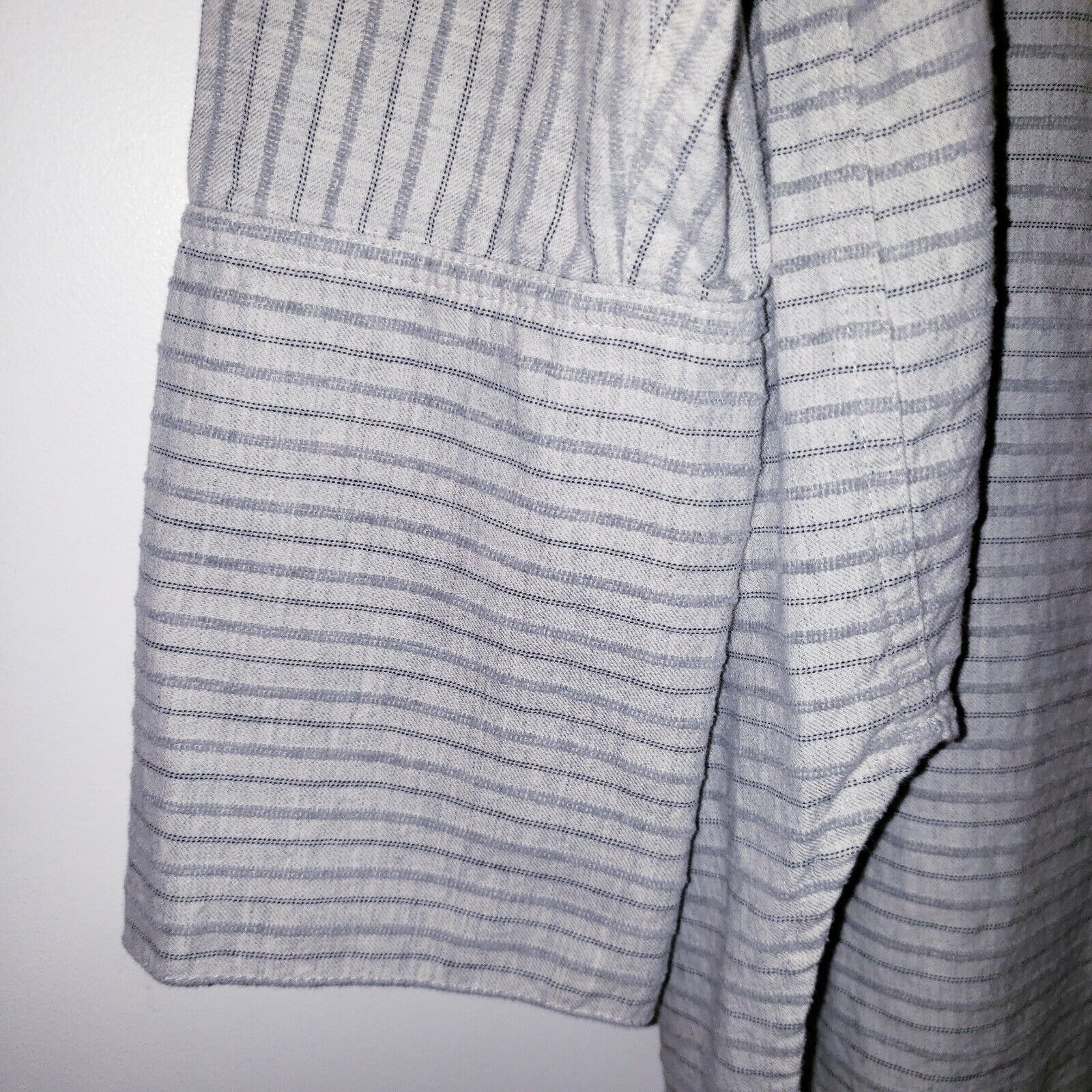 Madewell Striped Split Neck Round Hem Tunic Top - image 4