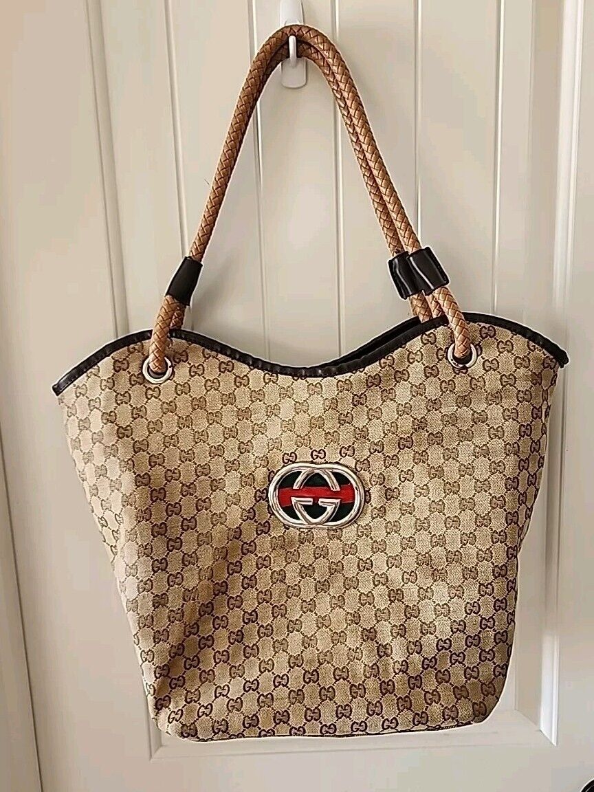 Gucci  Tote Bag GG Canvas Brown - image 1