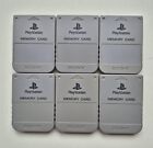 1 x Official Sony Playstation 1 PS1 Memory Card Grey SCPH-1020