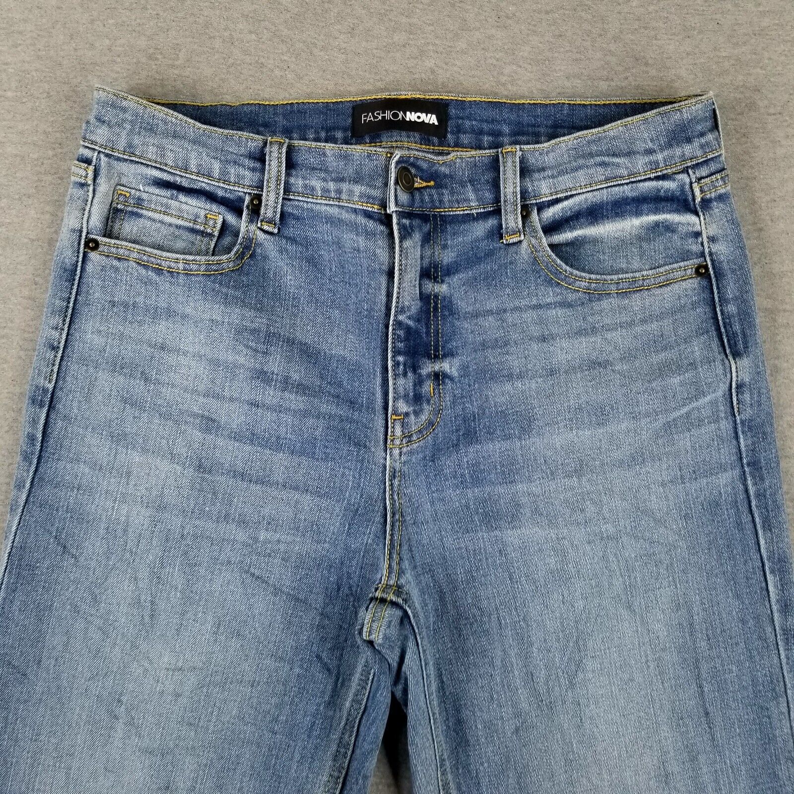 Fashion Nova Size 11 Modern Baggy Jeans Current S… - image 2