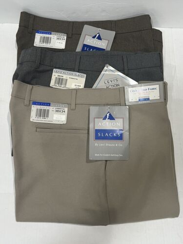 3 VTG NWT Action Slacks By Levi Strauss & Co Sz. 3