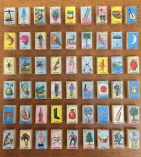 Vintage mexican loteria cards