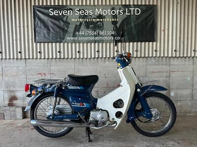 1986 JDM Honda Super Cub C50 in smokey blue from Japan