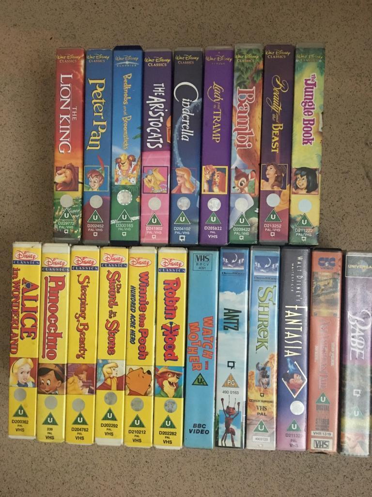 Disney Classics VHS Collection