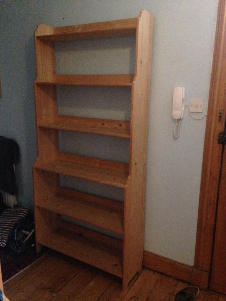 Ikea Leksvik Bookcase solid pine shelves in Viewforth ...