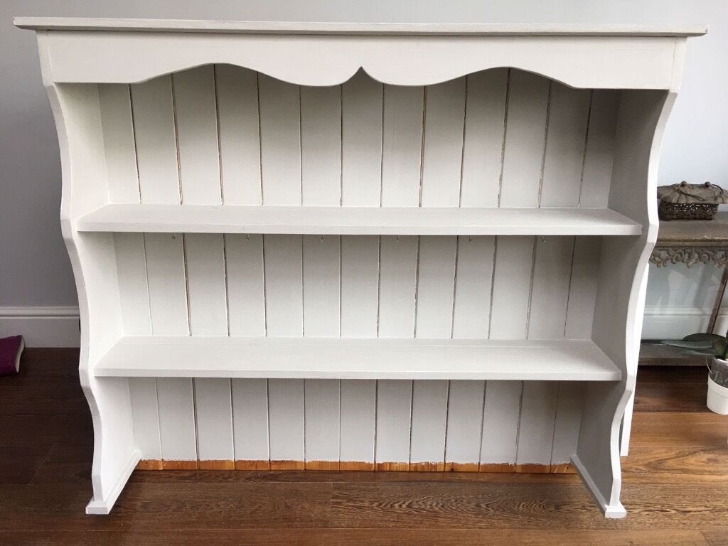 Solid wood wall shelves / top half of Welsh dresser in ...